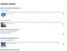 Tablet Screenshot of gruponortecies.blogspot.com