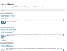 Tablet Screenshot of moosoftware.blogspot.com