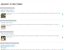 Tablet Screenshot of jammininthecabin.blogspot.com