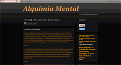 Desktop Screenshot of alquimia-mental.blogspot.com