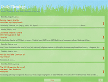 Tablet Screenshot of dailytheology.blogspot.com