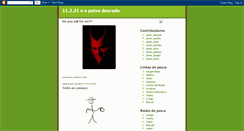Desktop Screenshot of 11221peixedourado.blogspot.com