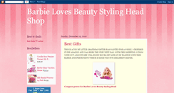 Desktop Screenshot of barbie-loves-beauty-styling-head.blogspot.com