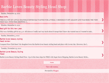 Tablet Screenshot of barbie-loves-beauty-styling-head.blogspot.com