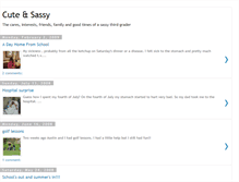 Tablet Screenshot of cute-sassy.blogspot.com