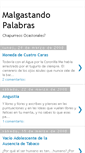 Mobile Screenshot of alaluzdelaspalabras.blogspot.com