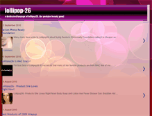 Tablet Screenshot of lollipop-26.blogspot.com