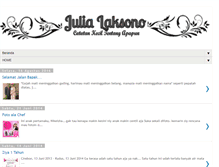 Tablet Screenshot of julialaksono.blogspot.com