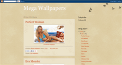 Desktop Screenshot of mega-wallpapers.blogspot.com