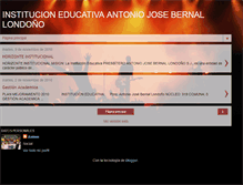 Tablet Screenshot of antoniojbernal.blogspot.com