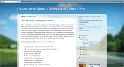 Desktop Screenshot of carlosrhonhank.blogspot.com