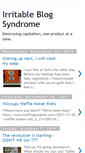 Mobile Screenshot of irritableblogsyndrome-mjwsls.blogspot.com