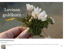 Tablet Screenshot of lovisasguldkorn.blogspot.com