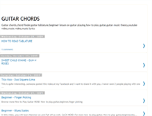 Tablet Screenshot of gitarchords.blogspot.com