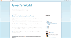 Desktop Screenshot of gwegsworld.blogspot.com