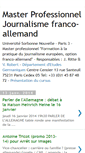 Mobile Screenshot of masterpro-journalisme-franco-allemand.blogspot.com