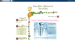 Desktop Screenshot of peau-mini.blogspot.com