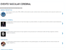 Tablet Screenshot of eventovascularcerebral.blogspot.com