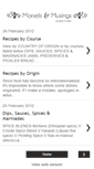 Mobile Screenshot of morselsandmusingsrecipes.blogspot.com