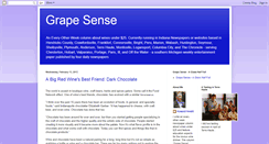 Desktop Screenshot of grapesense-hwh.blogspot.com