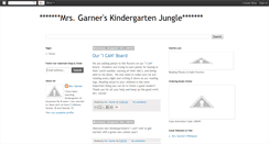 Desktop Screenshot of mrsgarnerskindergartenjungle.blogspot.com