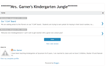 Tablet Screenshot of mrsgarnerskindergartenjungle.blogspot.com