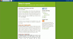 Desktop Screenshot of detenlaespada.blogspot.com