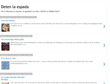 Tablet Screenshot of detenlaespada.blogspot.com