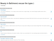 Tablet Screenshot of beautyinbaltimore.blogspot.com