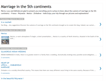 Tablet Screenshot of marriageinthe5thcontinents.blogspot.com