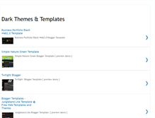 Tablet Screenshot of darkthemes.blogspot.com