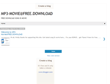 Tablet Screenshot of freedownload-mp34u.blogspot.com