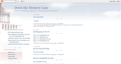 Desktop Screenshot of down-the-memory-lane.blogspot.com