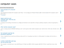 Tablet Screenshot of computer-cases3.blogspot.com