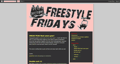 Desktop Screenshot of freestylefridaysatchesterbowl.blogspot.com