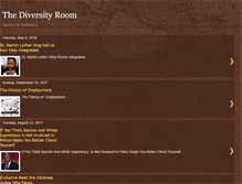Tablet Screenshot of diversityroom.blogspot.com