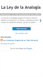 Mobile Screenshot of ley-de-la-analogia.blogspot.com
