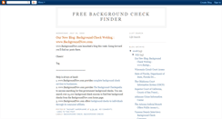Desktop Screenshot of free-background-check-finder.blogspot.com