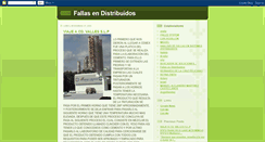 Desktop Screenshot of fallasendistribuidos.blogspot.com