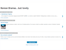 Tablet Screenshot of lovelykoreandramas.blogspot.com