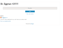 Tablet Screenshot of dreggman13.blogspot.com