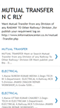 Mobile Screenshot of mutualtransferncrly.blogspot.com
