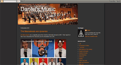 Desktop Screenshot of danielfavemusic.blogspot.com
