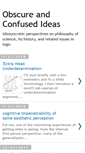 Mobile Screenshot of obscureandconfused.blogspot.com