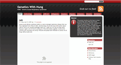 Desktop Screenshot of friendlygenetics.blogspot.com