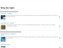 Tablet Screenshot of blogdaslages.blogspot.com