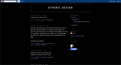 Desktop Screenshot of ethericdesign.blogspot.com