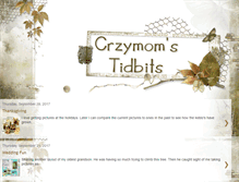 Tablet Screenshot of crzymomstidbits.blogspot.com