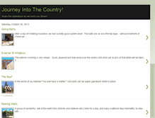 Tablet Screenshot of journeyintothecountry.blogspot.com