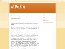 Tablet Screenshot of alibastian.blogspot.com